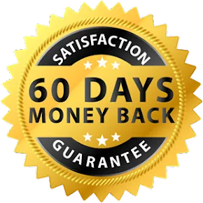 lipojaro 60 Days Money Back Guarantee Badge